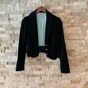 Guess authentic velvet blazer